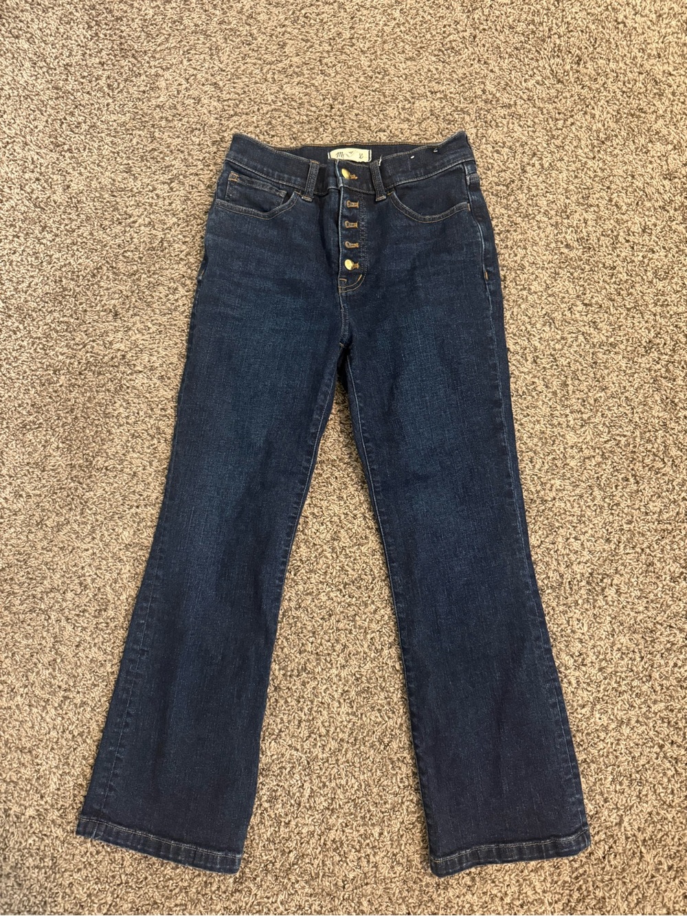 Madewell Mid Rise Kick Out Jeans